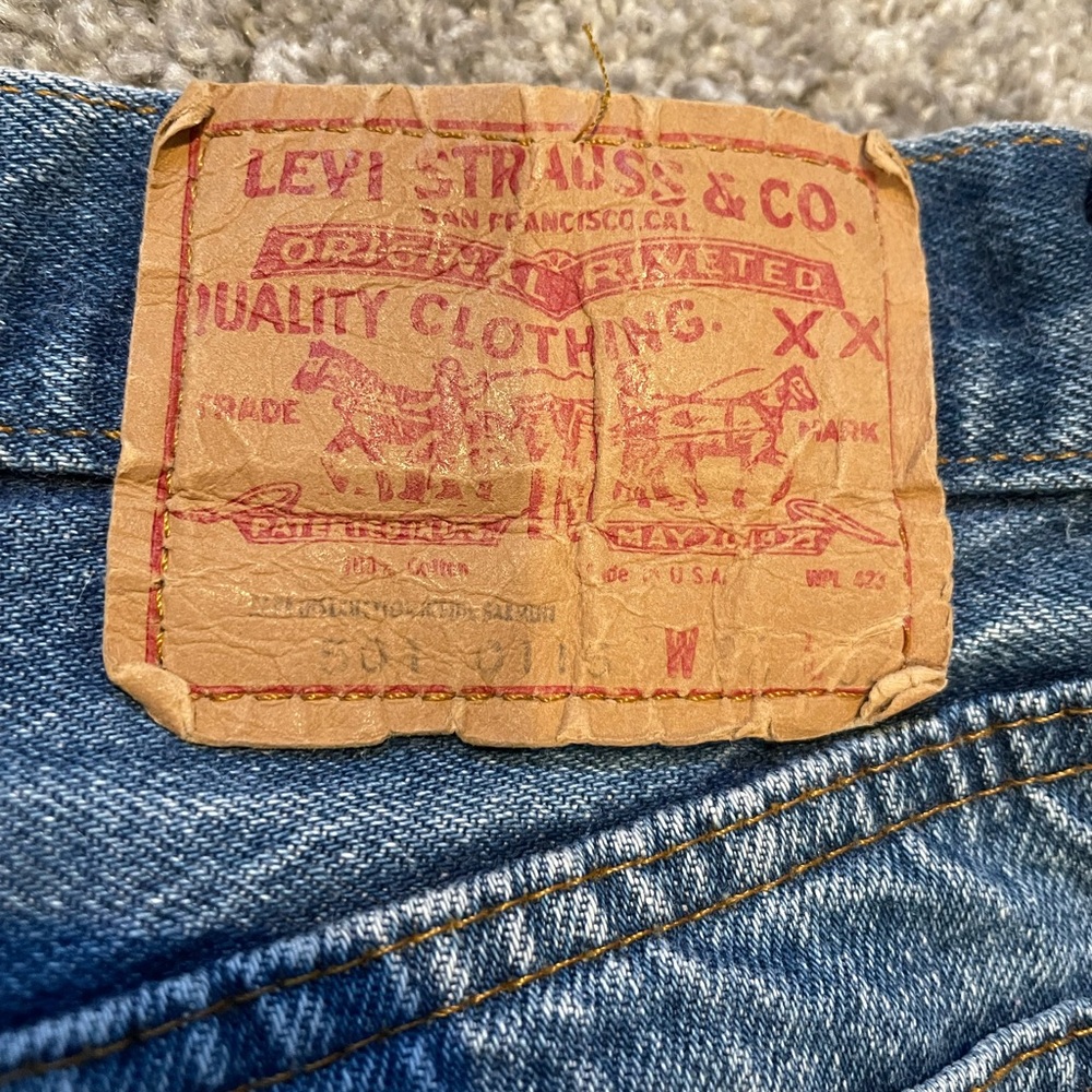 Levi's Classic Blue Jeans for Men